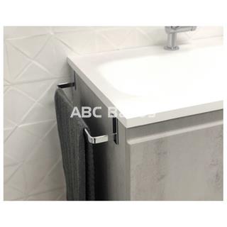 Toallero lateral mueble Ref. 081 cromo, oro y negro - Imagen 1